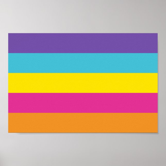 Gender Nonbinary Pride Poster (Front)