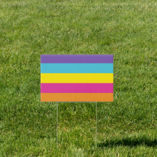 Gender Nonbinary Pride Sign