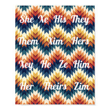 Gender Pronoun Poster