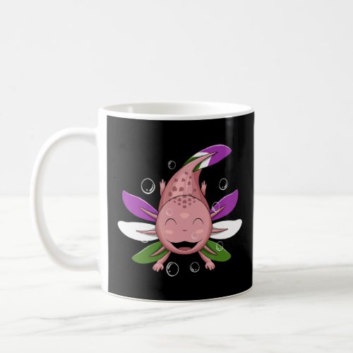 Gender Queer Axolotl Queer Pride Lgbtq  Coffee Mug