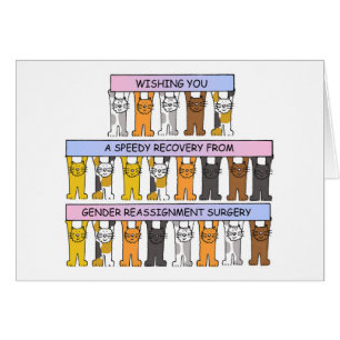 Gender Reassignment Speedy Recovery Cards