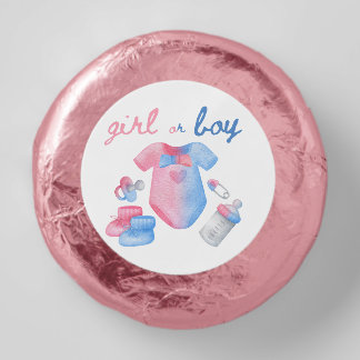 Gender Reveal Baby Shower Dipped Oreo Cookie Favors