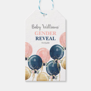 Gender Reveal baby shower Gift Tags