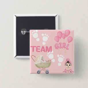 Gender Reveal Badge Button