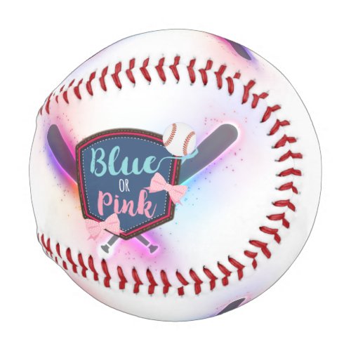 Gender Reveal Baseball guest book