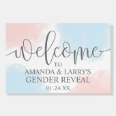 3-Pack Gender Reveal Tablecovers – Blue & Pink Plastic Tablecloths 54x108 Inches For Baby Shower Decor