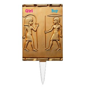 Gender Reveal Cake Topper