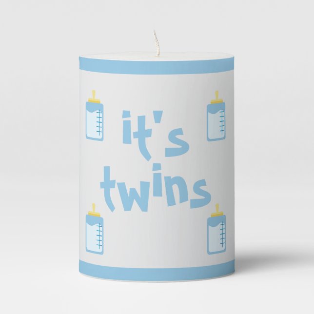 gender reveal candle by dalDesignNZ (Front)
