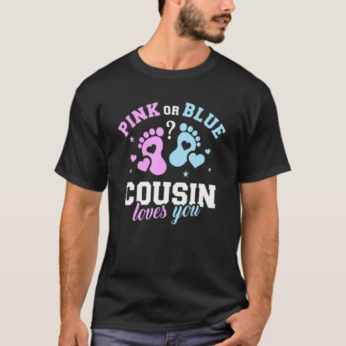 Gender Reveal Cousin T_Shirt