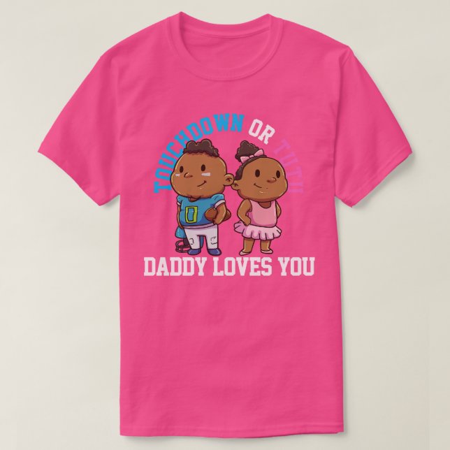 Gender Reveal Daddy T-Shirt (Design Front)