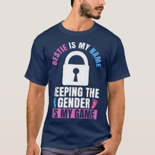 Gender Reveal Design for a Keeper of the Gender Be T-Shirt