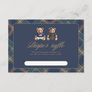 Gender Reveal Diaper Raffle 3.5x5 card