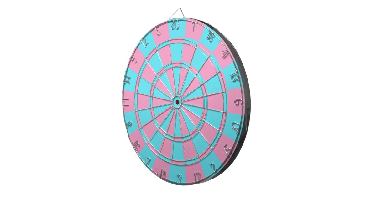 GENDER REVEAL GAMES DARTBOARD WITH DARTS