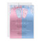 Gender Reveal Glitter Drip Pink Blue Baby Boy Girl