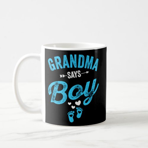 Gender Reveal Grandma Says Baby Party Coffee Mug