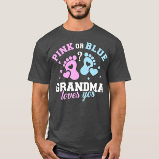 Gender reveal grandma  T-Shirt