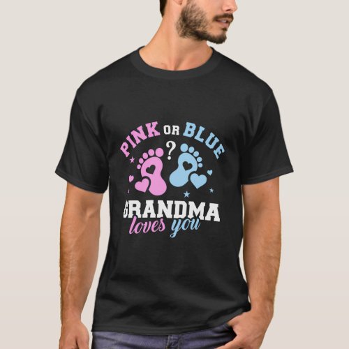 Gender Reveal Grandma T_Shirt