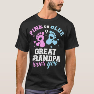 Gender Reveal Great Grandpa T-Shirt