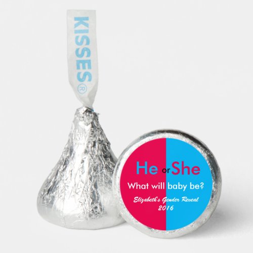 Gender Reveal Hersheys Kisses