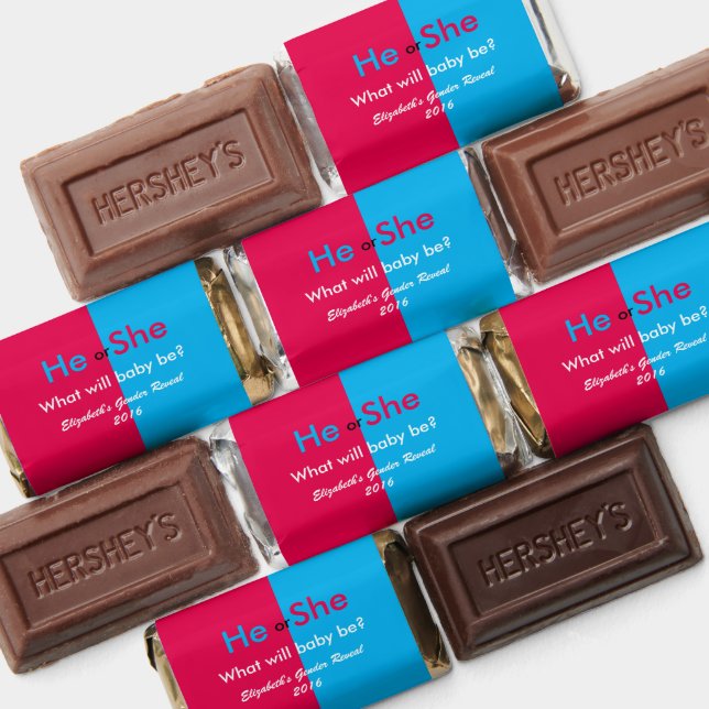 Gender Reveal Hershey's Miniatures (Assorted)