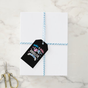 Gender Reveal in Spanish Gift Tags