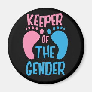 Gender Reveal Keeper of the gender Magnet