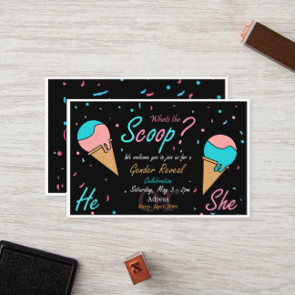 Gender Reveal Loyalty Card