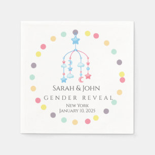 GENDER REVEAL NAPKINS