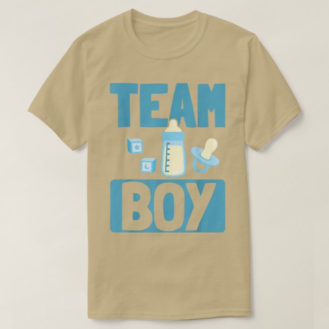 Gender Reveal Party Baby Boy  T-Shirt (Design Front)