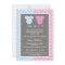 Gender Reveal Party Baby Shower Invitations