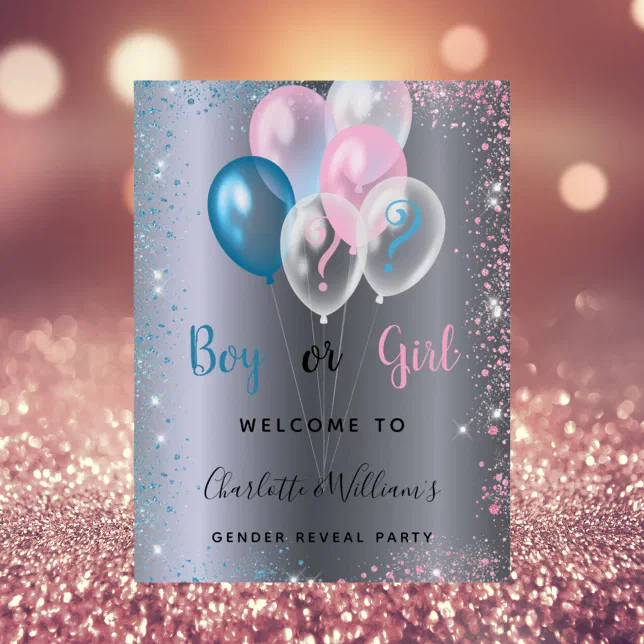 Gender Reveal Cake Topper – “Goals Or Bows” Baby Shower Decor, Blue Or Pink, For 6-12 Inch Cakes - View #10