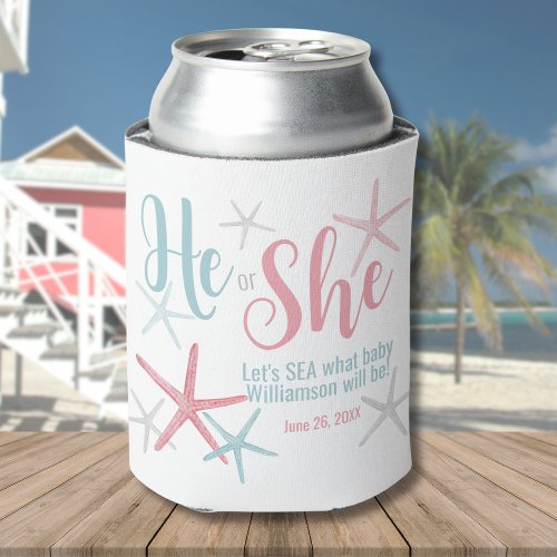 Gender Reveal Party Can Cooler