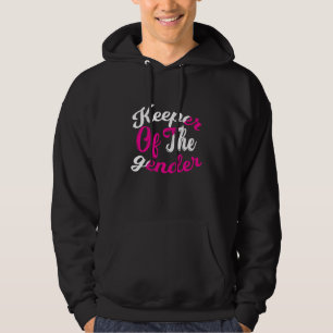 Gender Reveal Party Cute Keeper Hoodie