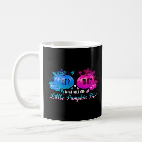Gender Reveal Party He Or She What Will Our Little Coffee Mug