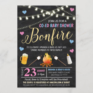 Gender Reveal Party Invitation