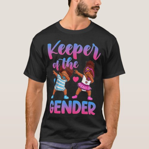 Gender Reveal Party Keeper of the Gender_gigapixel T_Shirt