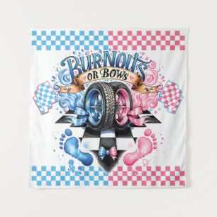 Gender Reveal Party Pink Blue Backdrop