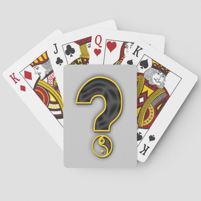 Gender Reveal Party Poker Cards (Back)