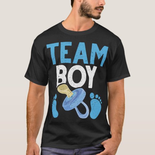 Gender Reveal Party Team Boy Future Parents Gender T_Shirt