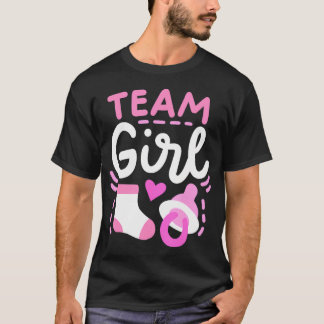 Gender Reveal Party Team Girl T-Shirt