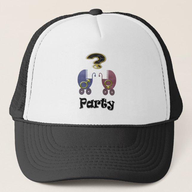Gender Reveal Party Trucker Hat (Front)