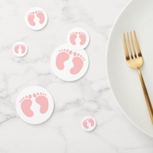 Gender Reveal Pink Girl party Custom Confetti
