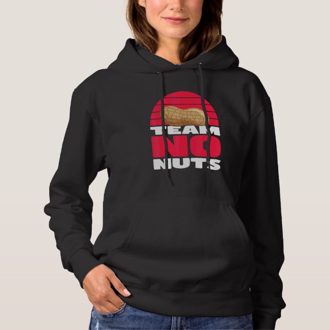 Gender Reveal Pregnancy Announcement Pink Team No  Hoodie (Front)