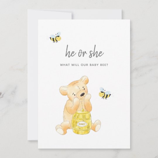 honey bee teddy bear