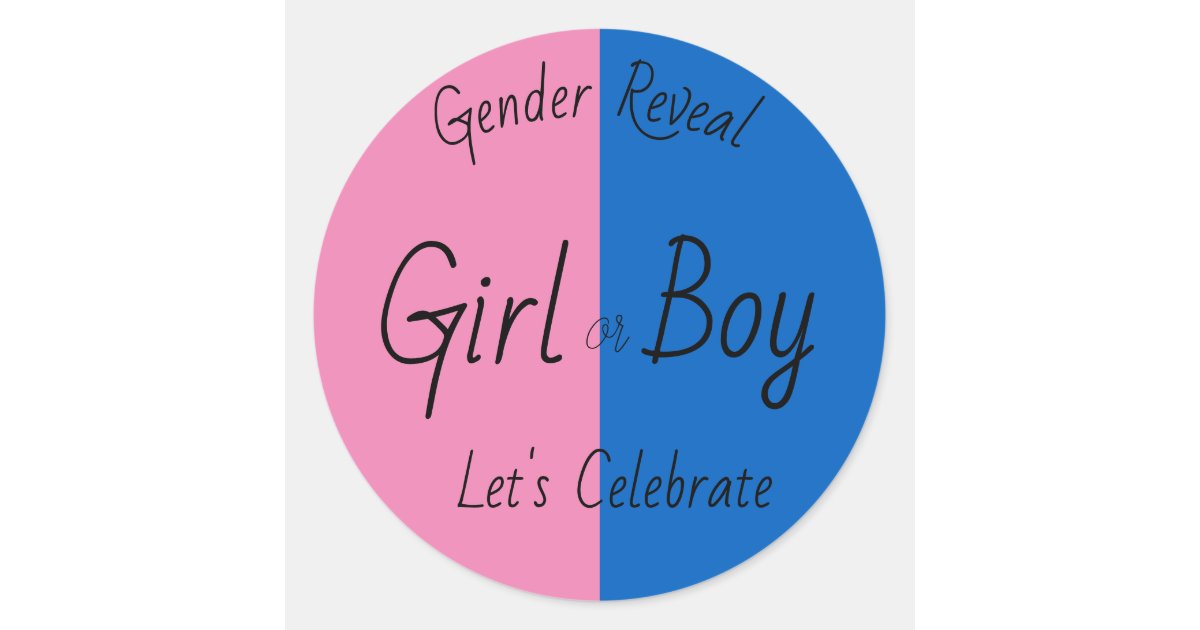 gender-reveal-stickers-zazzle