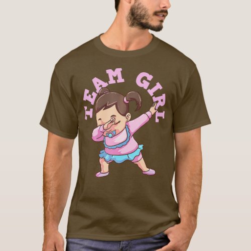 Gender Reveal Team Girl T_Shirt