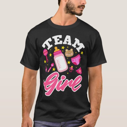 Gender Reveal Team Girl T_Shirt