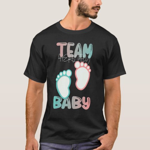 Gender Reveal Team Healthy Baby Boy Girl Doesnt Ma T_Shirt