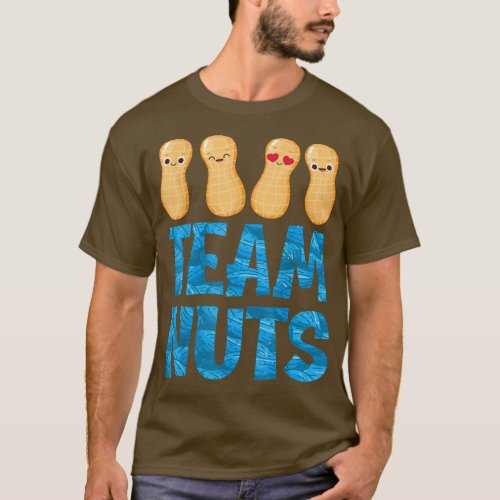 Gender reveal team nuts boy matching family baby p T_Shirt