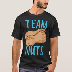 Gender reveal team nuts boy matching family baby p T-Shirt